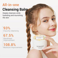 All Clean Balm Mandarin - Cleansing Balm, Waterproof Makeup Remover, Face Cleanser, Oil Based Cleanser, Korean Skincare with Natural Aroma Oil, Vegan, for All Skin Types, 4.0Fl.Oz/120Ml