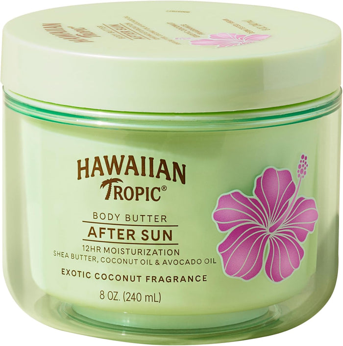 after Sun Lotion Moisturizer and Hydrating Body Butter with Coconut Oil, 226.8 Grams