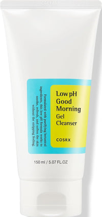 Low Ph Good Morning Gel Cleanser, 5.07 Fl.Oz / 150Ml | Mild Face Cleanser | Korean Skin Care for Acne Prone Skin, PH Balancing, anti Acne, Breakouts Treatment