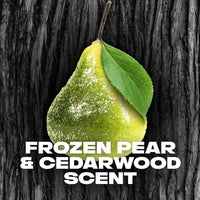 Black 3-In-1 Body Wash Body Cleanser Shower Gel with a Frozen Pear & Cedarwood Scent for an All Day Fresh & Clean Feel 500 Ml
