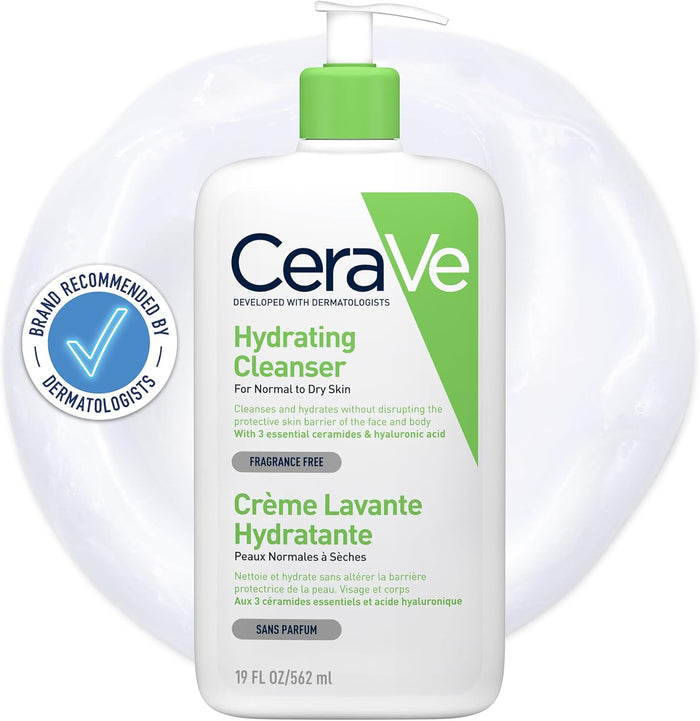 Hydrating Cleanser with Hyaluronic Acid for Normal to Dry Skin 562Ml
